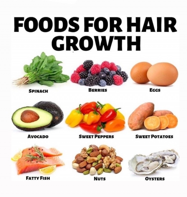 5 Foods That Help Hair Growth